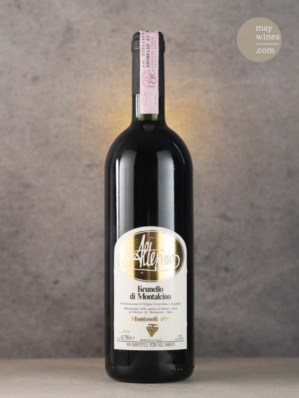 May Wines – Rotwein – 1993 Brunello di Montalcino Montosoli - Altesino