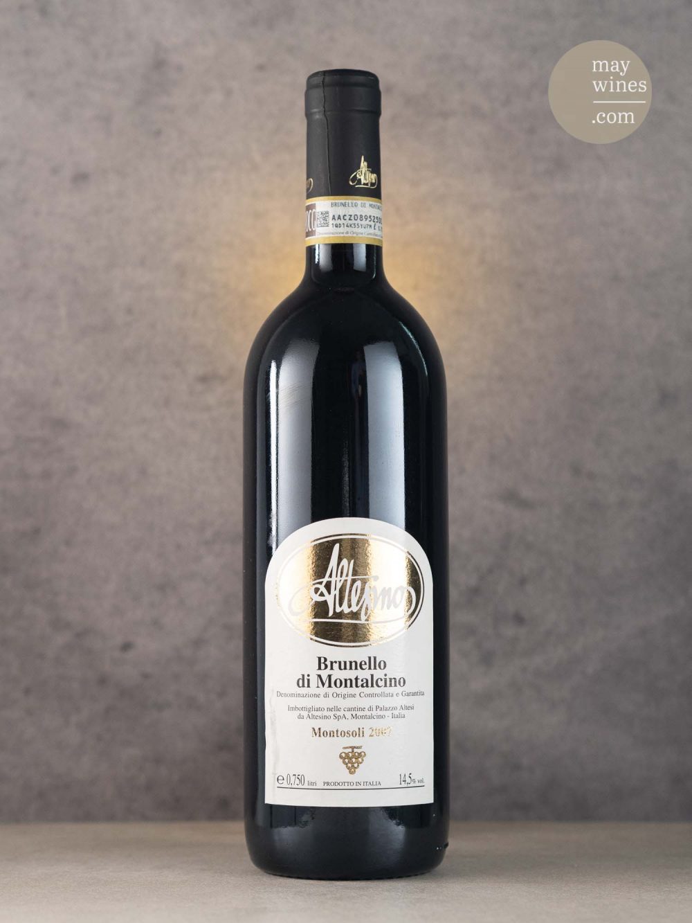 May Wines – Rotwein – 2007 Brunello di Montalcino Montosoli - Altesino