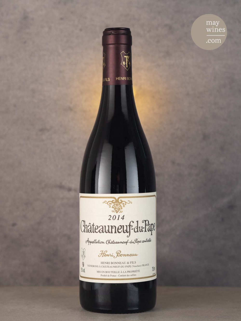 May Wines – Rotwein – 2014 Châteauneuf-du-Pape - Henri Bonneau