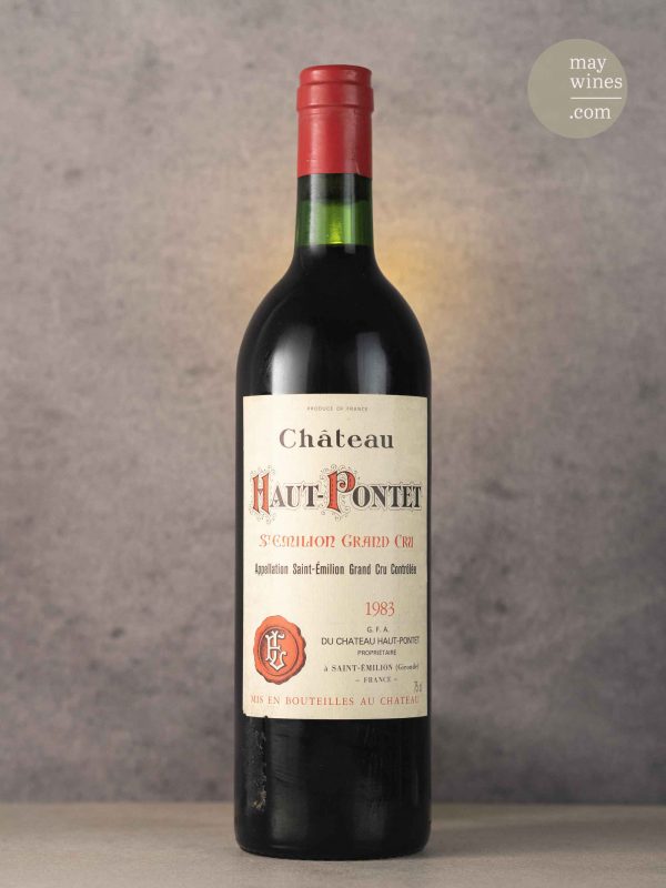 May Wines – Rotwein – 1983 Château Haut-Pontet