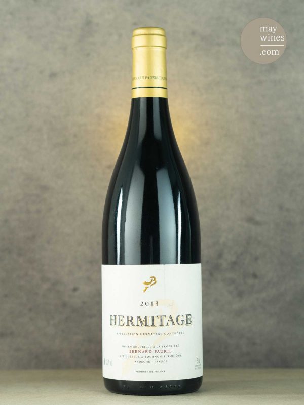 May Wines – Rotwein – 2013 Hermitage Bessard/Méal - gold capsule - Bernard Faurie