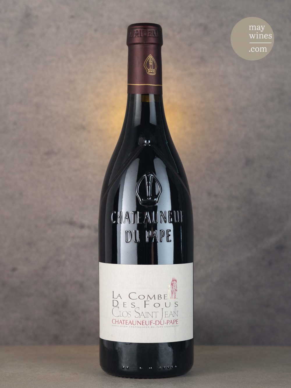 May Wines – Rotwein – 2008 La Combe des Fous - Clos Saint Jean