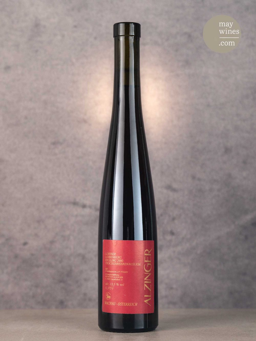 May Wines – Süßwein – 2000 Loibenberg Riesling TBA - Weingut Alzinger
