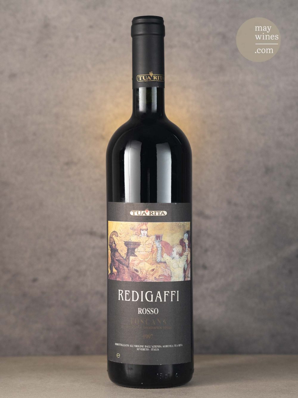 May Wines – Rotwein – 1997 Redigaffi Rosso - Tua Rita