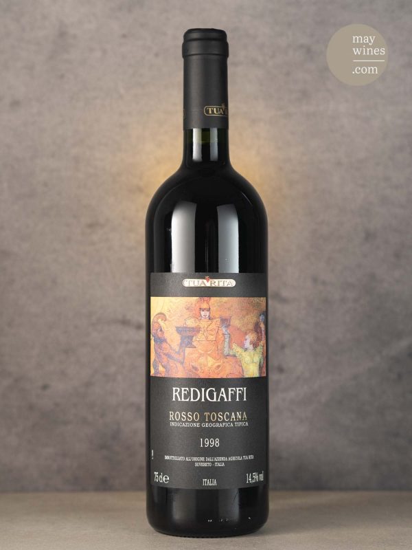 May Wines – Rotwein – 1998 Redigaffi Rosso - Tua Rita