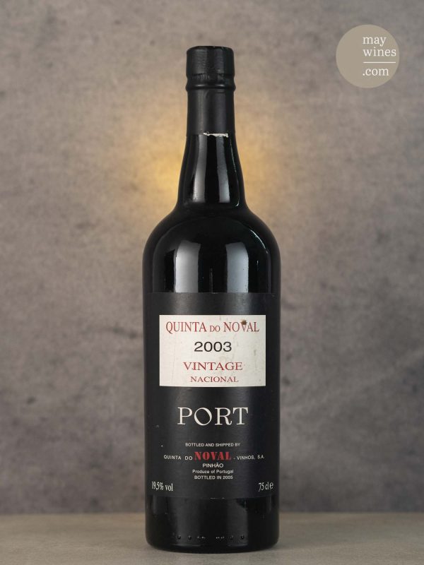 May Wines – Portwein – 2003 Vintage Nacional Port - Quinta do Noval