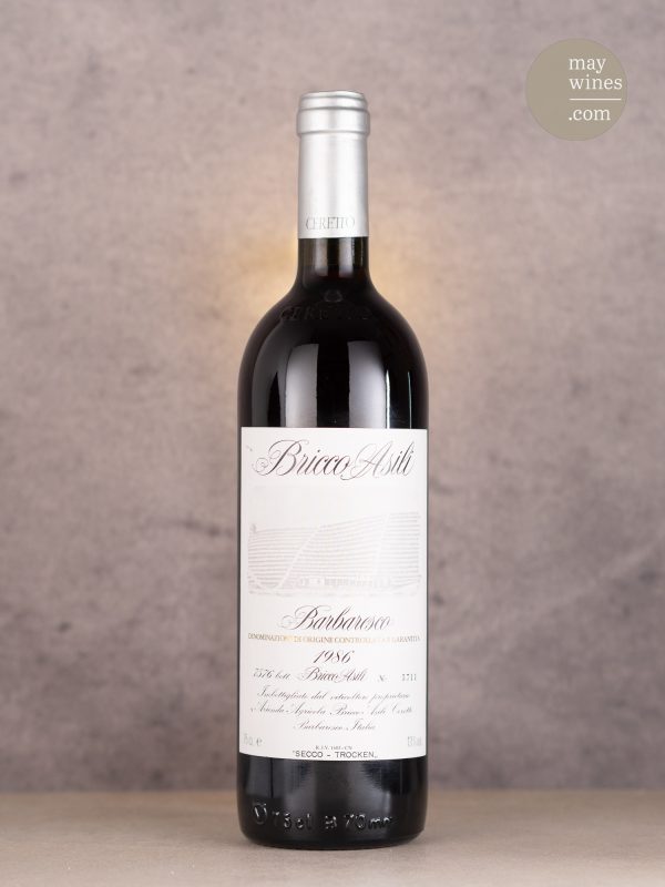 May Wines – Rotwein – 1986 Barbaresco Bricco Asili - Ceretto