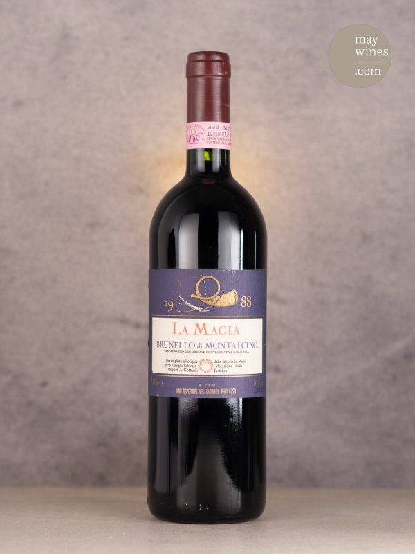 May Wines – Rotwein – 1988  Brunello di Montalcino - Fattoria La Magia