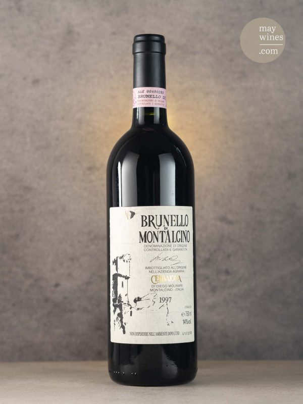 May Wines – Rotwein – 1997 Brunello di Montalcino  - Cerbaiona di Diego Molinari