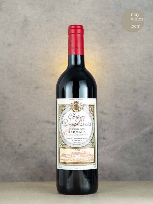 May Wines – Rotwein – 1996 Château Rauzan-Gassies