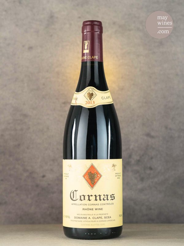 May Wines – Rotwein – 2013 Cornas - Domaine Clape