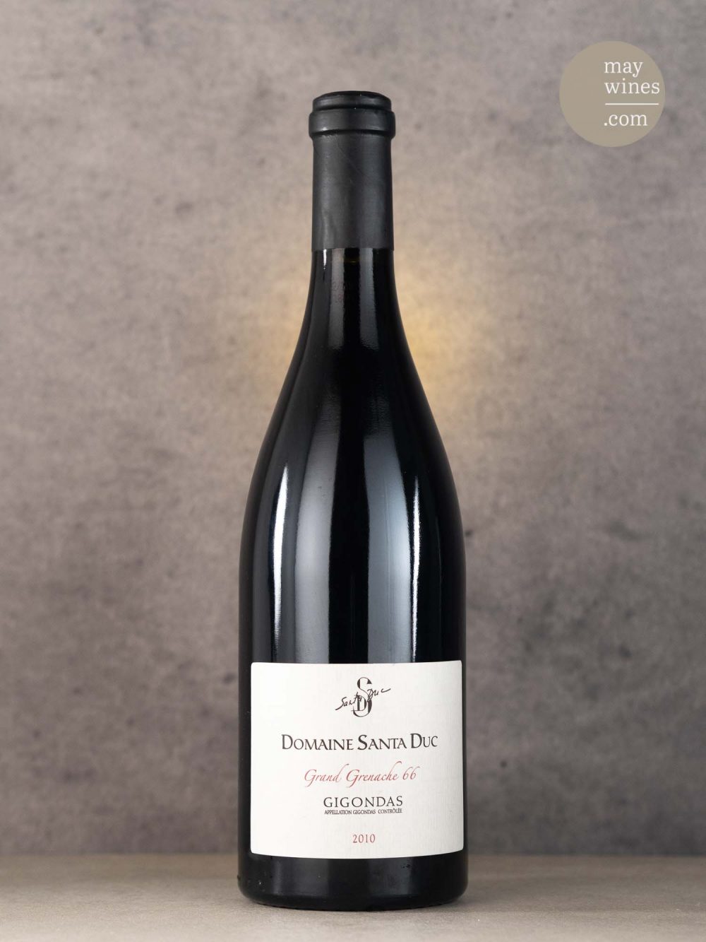 May Wines – Rotwein – 2010 Grand Grenache 66 - Domaine Santa Duc