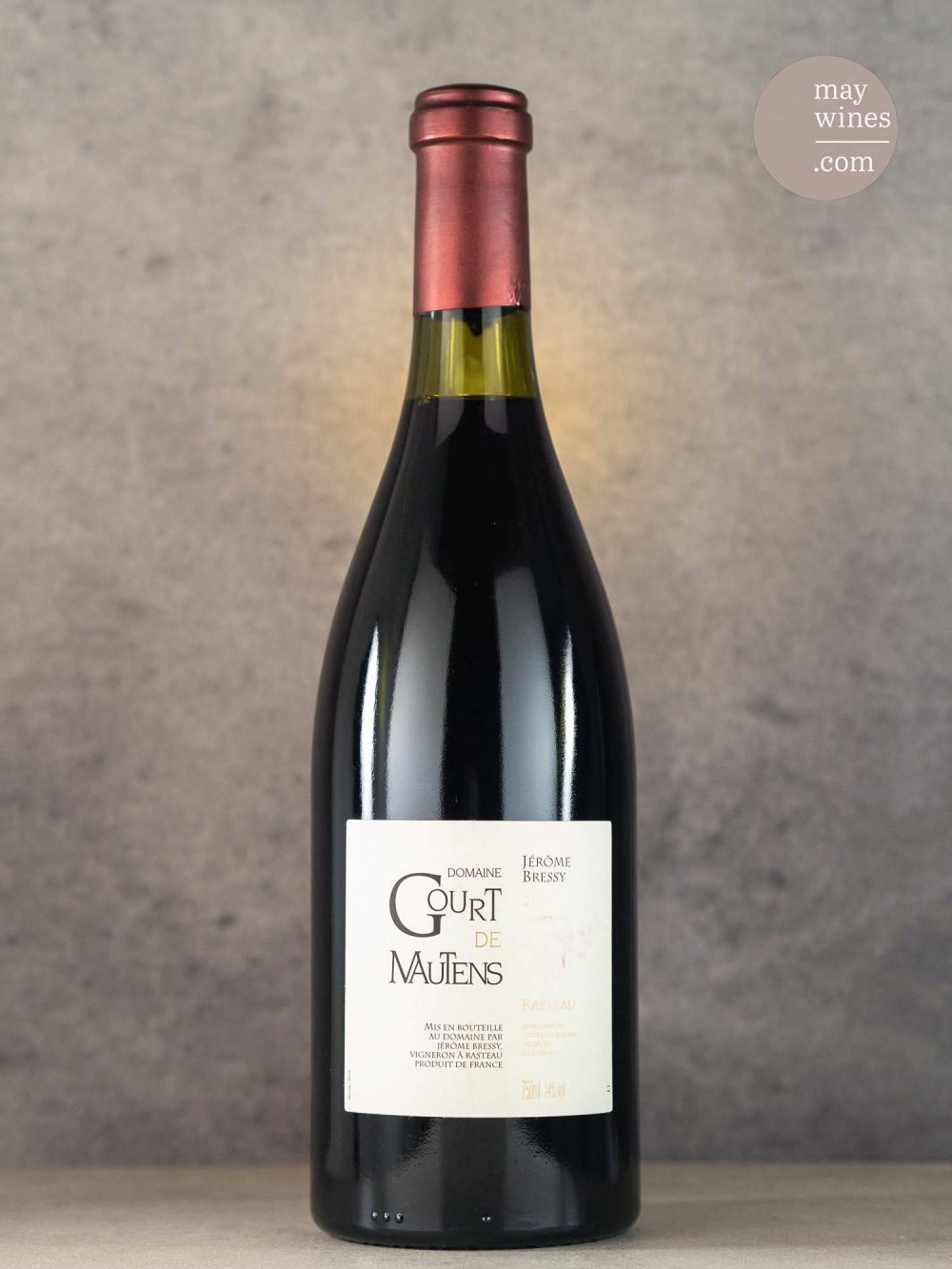 May Wines – Rotwein – 2001 Domaine Gourt de Mautens