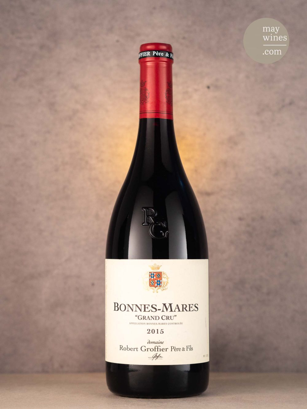 May Wines – Rotwein – 2015 Bonnes Mares Grand Cru - Domaine Robert Groffier Père & Fils