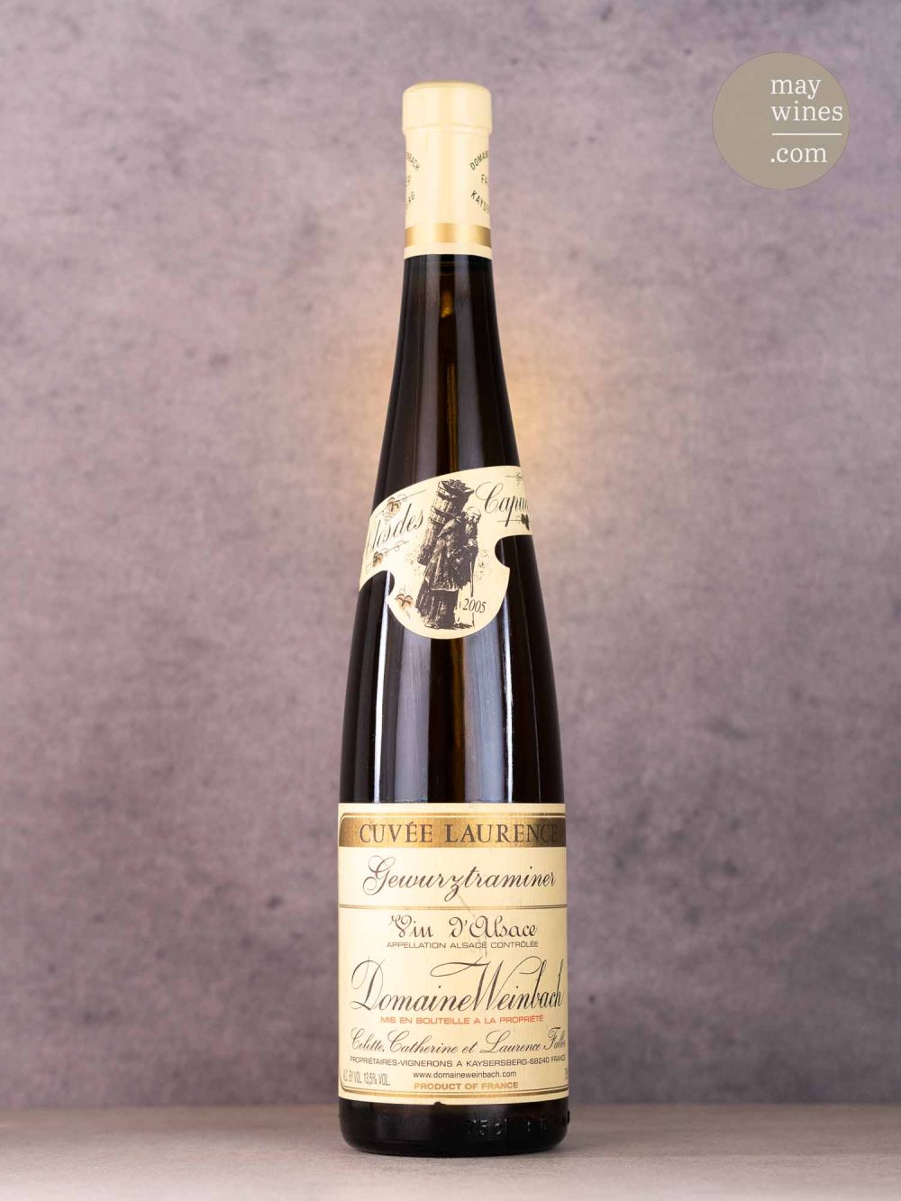 May Wines – Süßwein – 2005 Clos de Capucins Cuvée Laurence - Domaine Weinbach