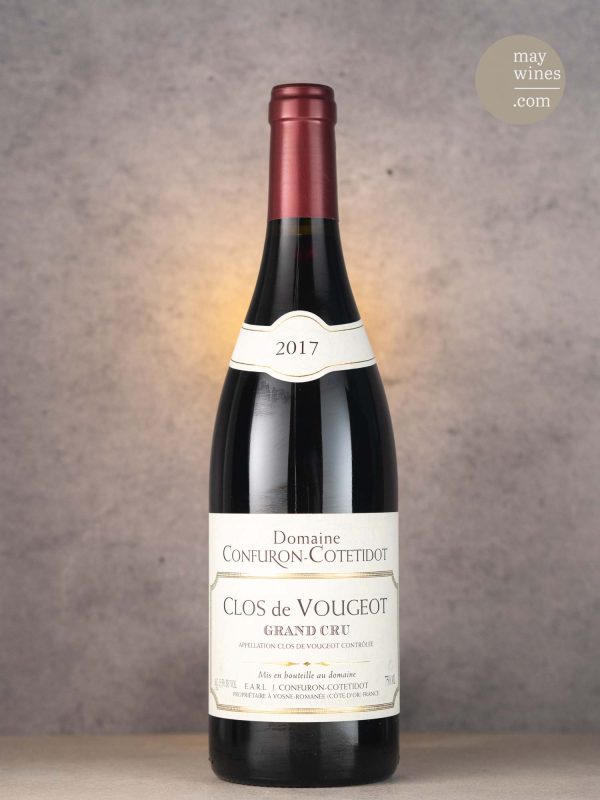 May Wines – Rotwein – 2017 Clos de Vougeot Grand Cru - Domaine Confuron-Cotetidot