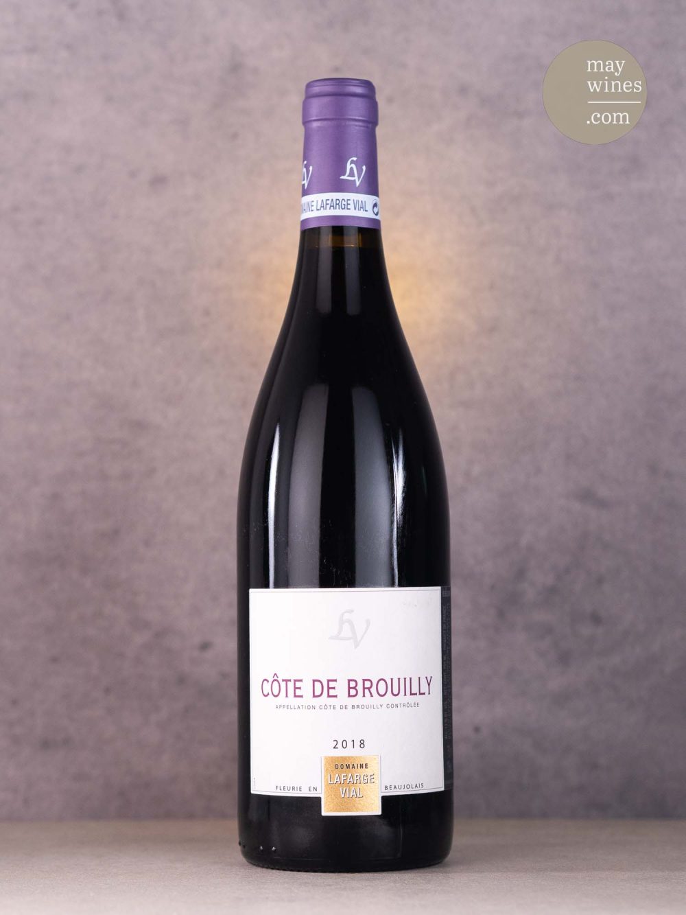 May Wines – Rotwein – 2018 Côte de Brouilly - Domaine Lafarge Vial