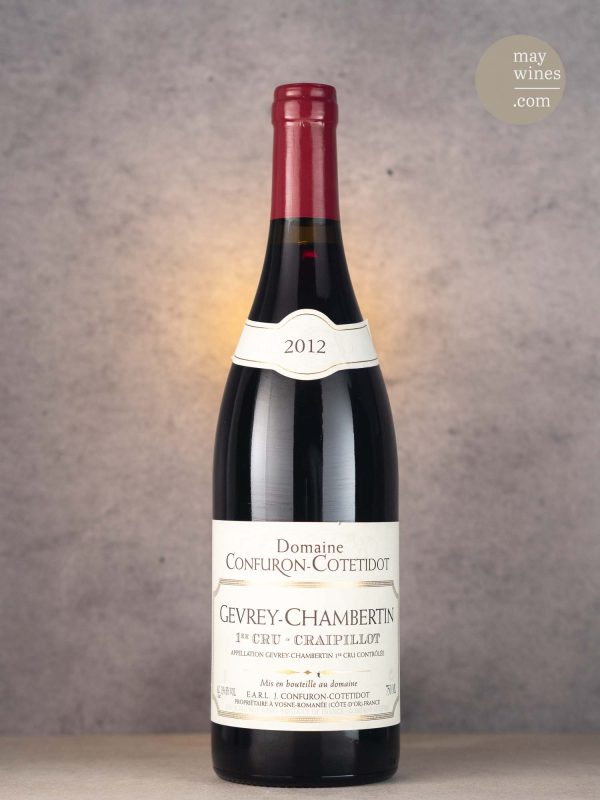 May Wines – Rotwein – 2012 Craipillot Premier Cru - Domaine Confuron-Cotetidot