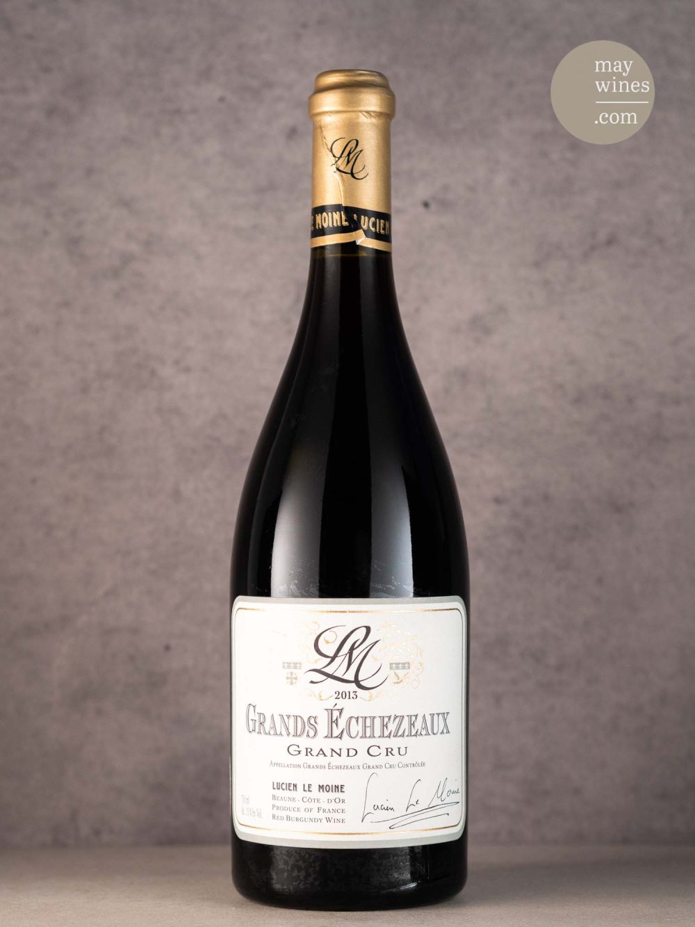 May Wines – Rotwein – 2013 Grands Echézeaux Grand Cru - Lucien Le Moine