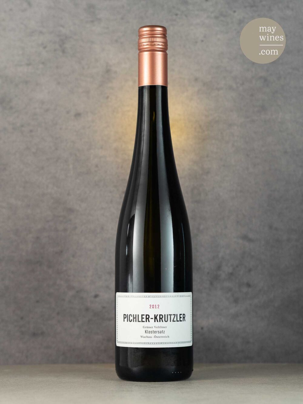 May Wines – Weißwein – 2012 Klostersatz Grüner Veltliner - Weingut Pichler-Krutzler