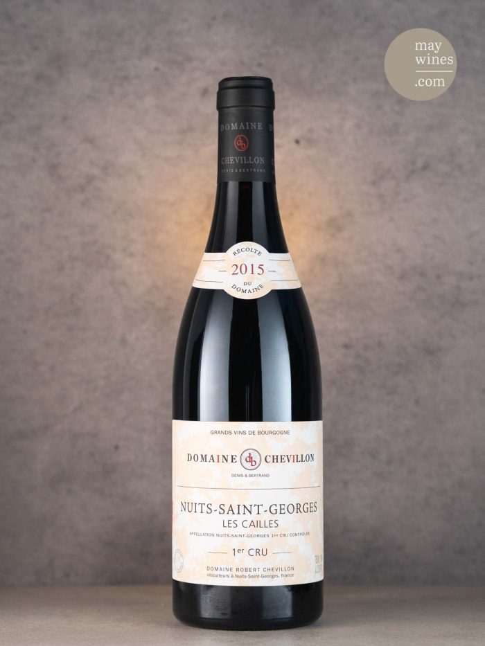May Wines – Rotwein – 2015 Les Cailles Premier Cru - Domaine Robert Chevillon