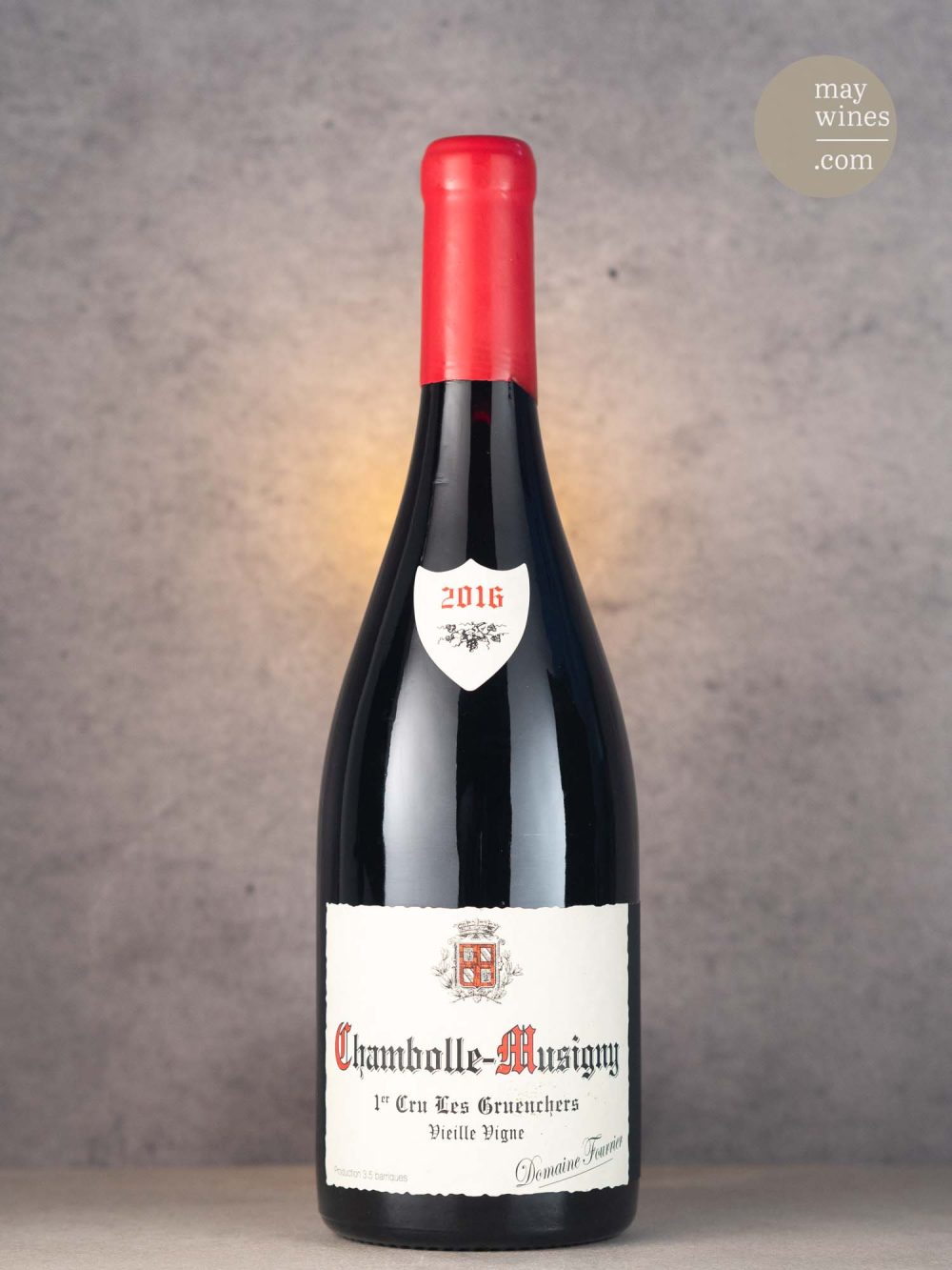 May Wines – Rotwein – 2016 Les Gruenchers V. V. Premier Cru - Domaine Fourrier