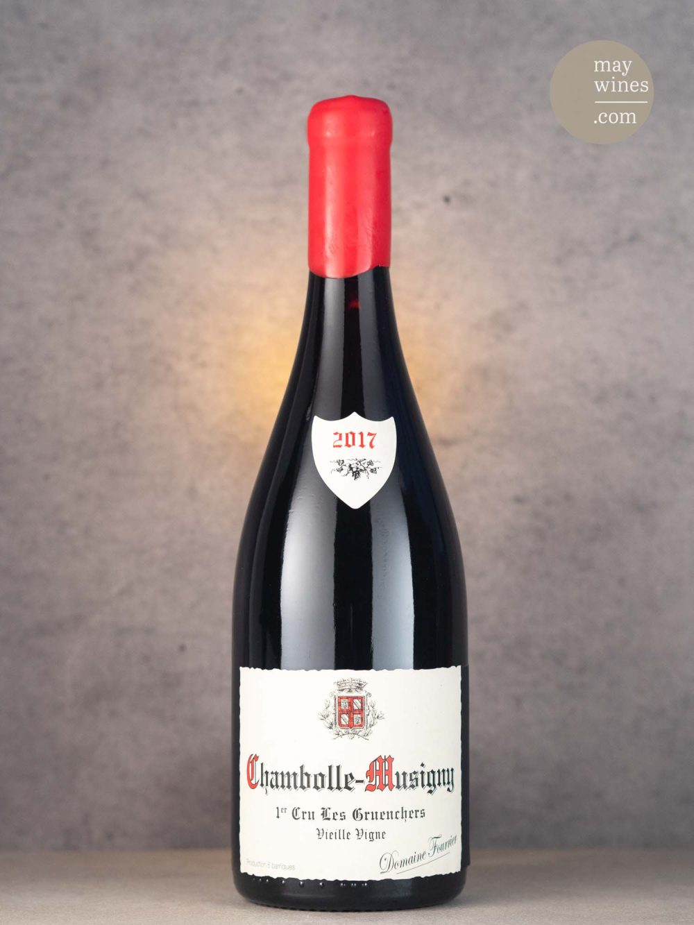 May Wines – Rotwein – 2017 Chambolle-Musigny Les Gruenchers V. V. Premier Cru - Domaine Fourrier