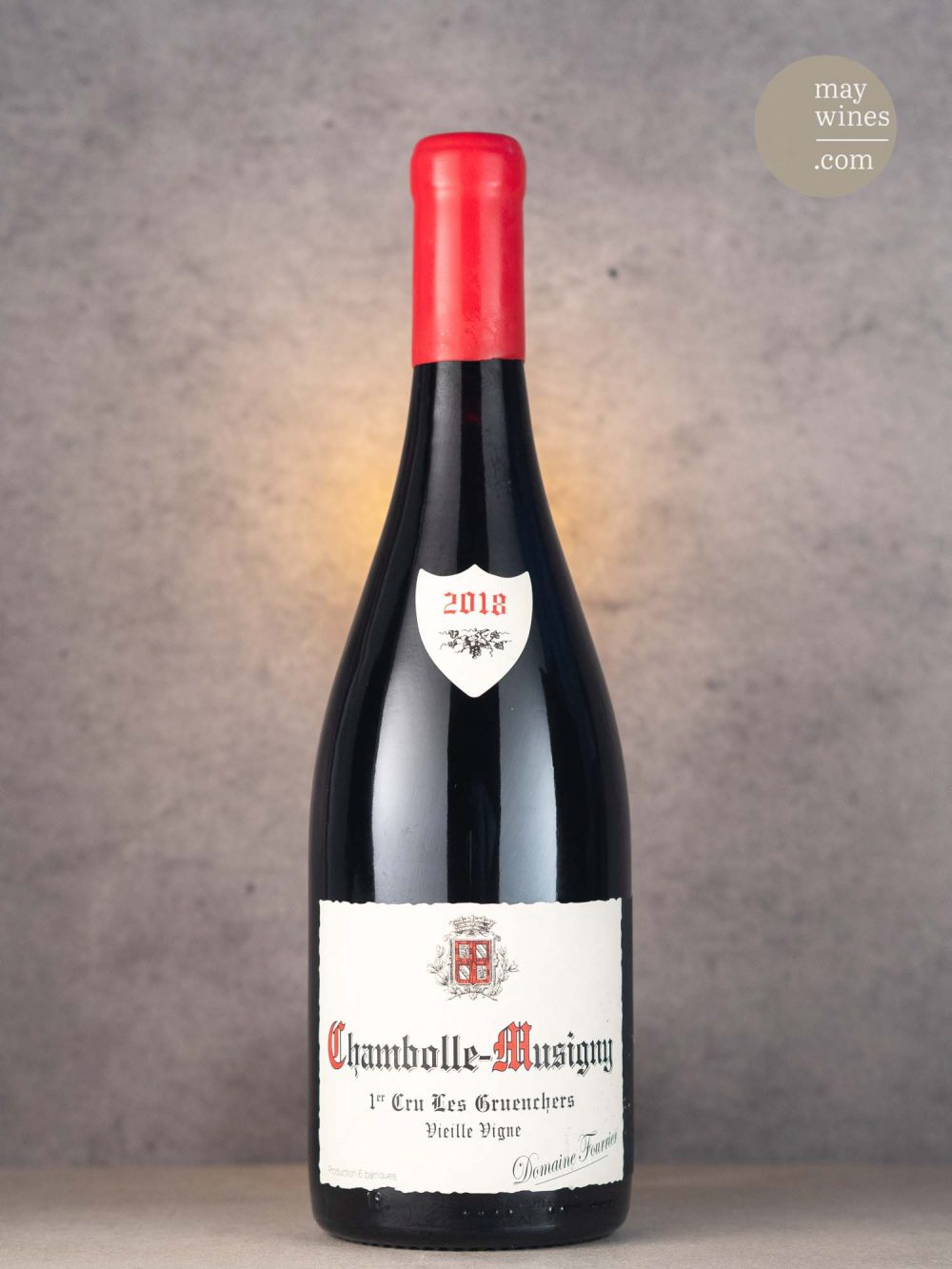 May Wines – Rotwein – 2018 Les Gruenchers V. V. Premier Cru - Domaine Fourrier