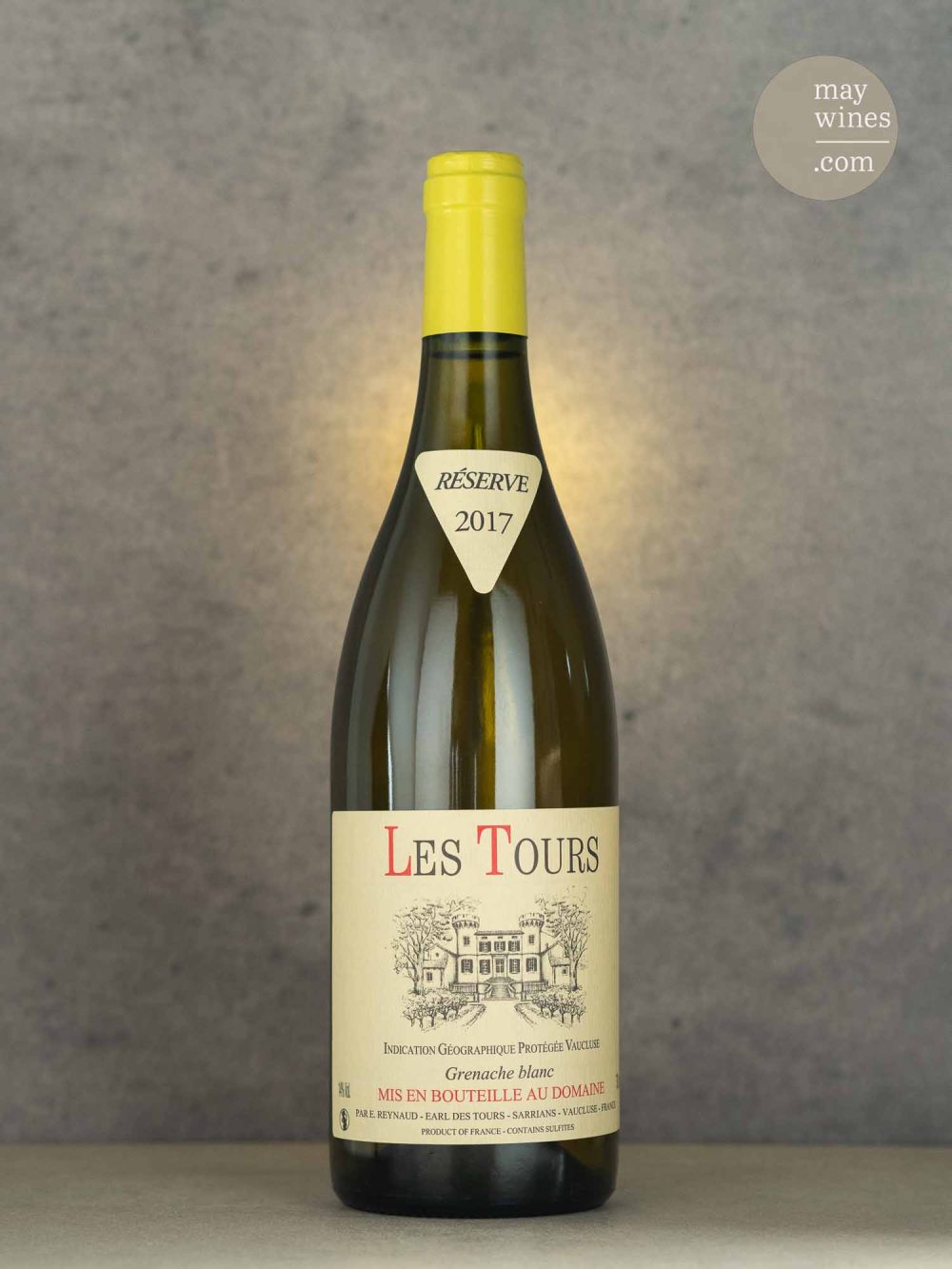 May Wines – Weißwein – 2017 Les Tours Grenache Blanc - Château des Tours