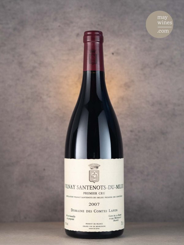 May Wines – Rotwein – 2007 Santenots-du-Milieu Premier Cru - Domaine des Comtes Lafon