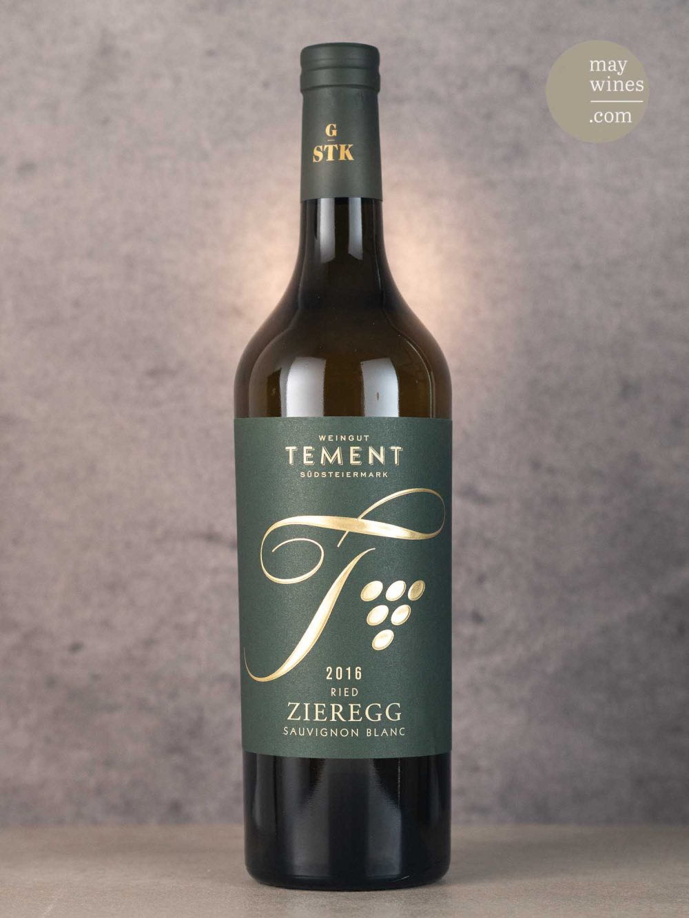 May Wines – Weißwein – 2016 Zieregg Sauvignon Blanc - Weingut Tement
