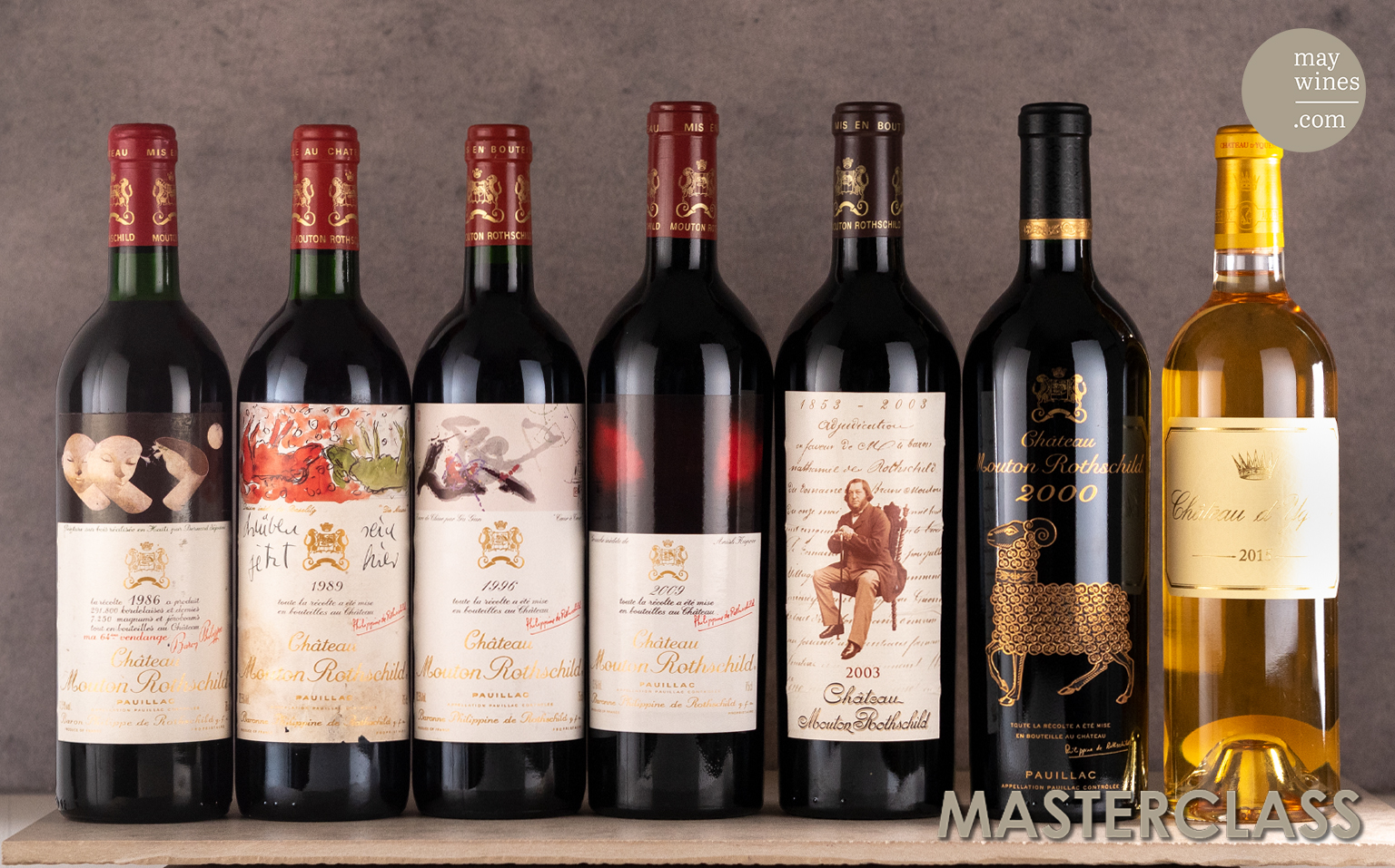 May Wines – MasterClass – MasterClass Château Mouton Rothschild; Mittwoch