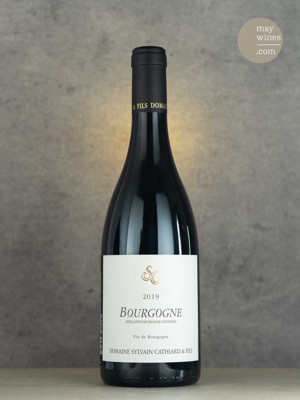 May Wines – Rotwein – 2019 Bourgogne Rouge - Domaine Sylvain Cathiard et Fils