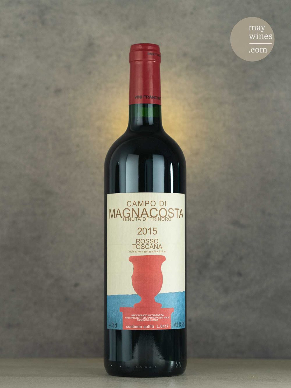 May Wines – Rotwein – 2015 Campo di Magnacosta - Tenuta di Trinoro