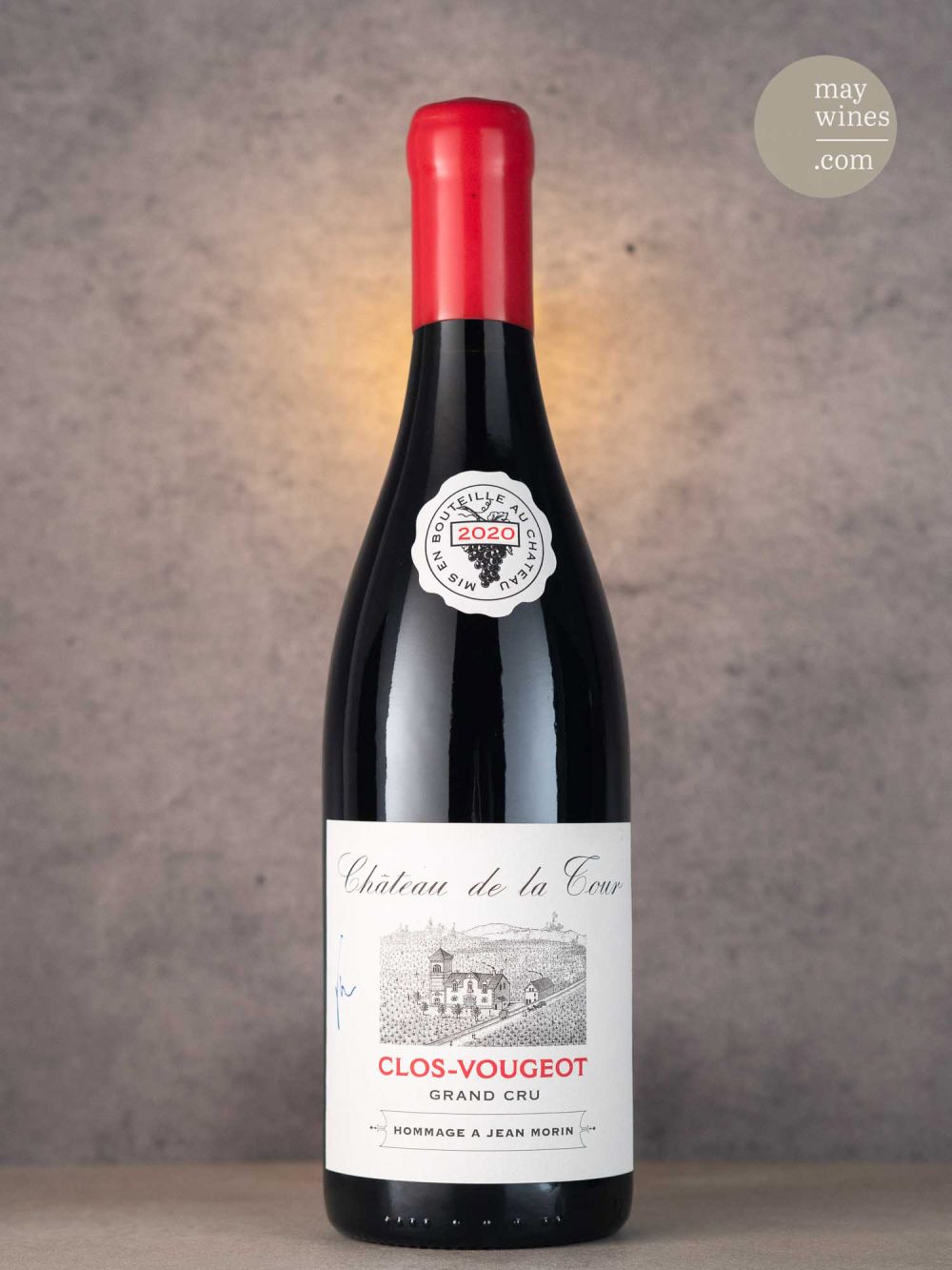 May Wines – Rotwein – 2020 Clos Vougeot Hommage a Jean Morin Grand Cru  - Château de la Tour