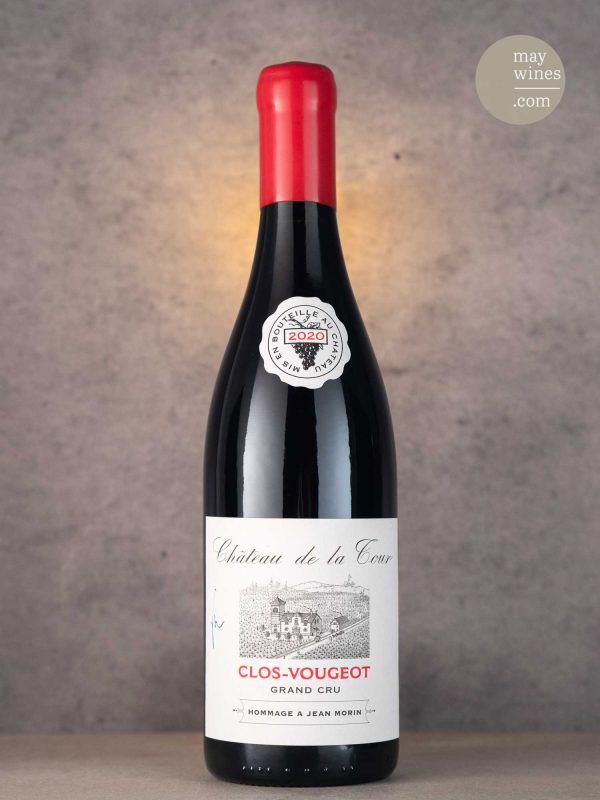 May Wines – Rotwein – 2020 Clos-Vougeot Hommage a Jean Morin Grand Cru  - Château de la Tour
