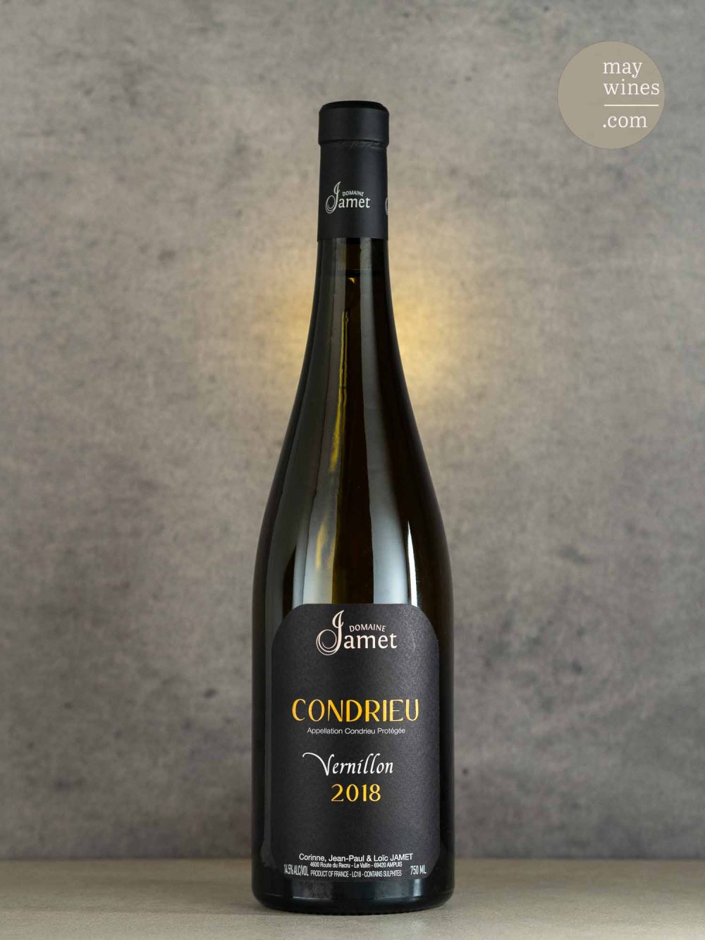 May Wines – Weißwein – 2018 Condrieu Vernillon - Domaine Jamet