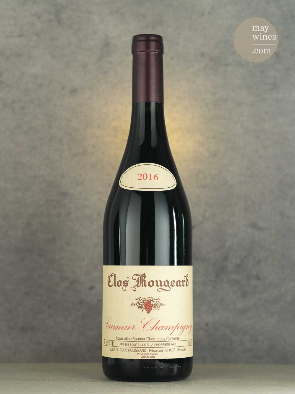 May Wines – Rotwein – 2016 Le Clos Saumur-Champigny - Clos Rougeard