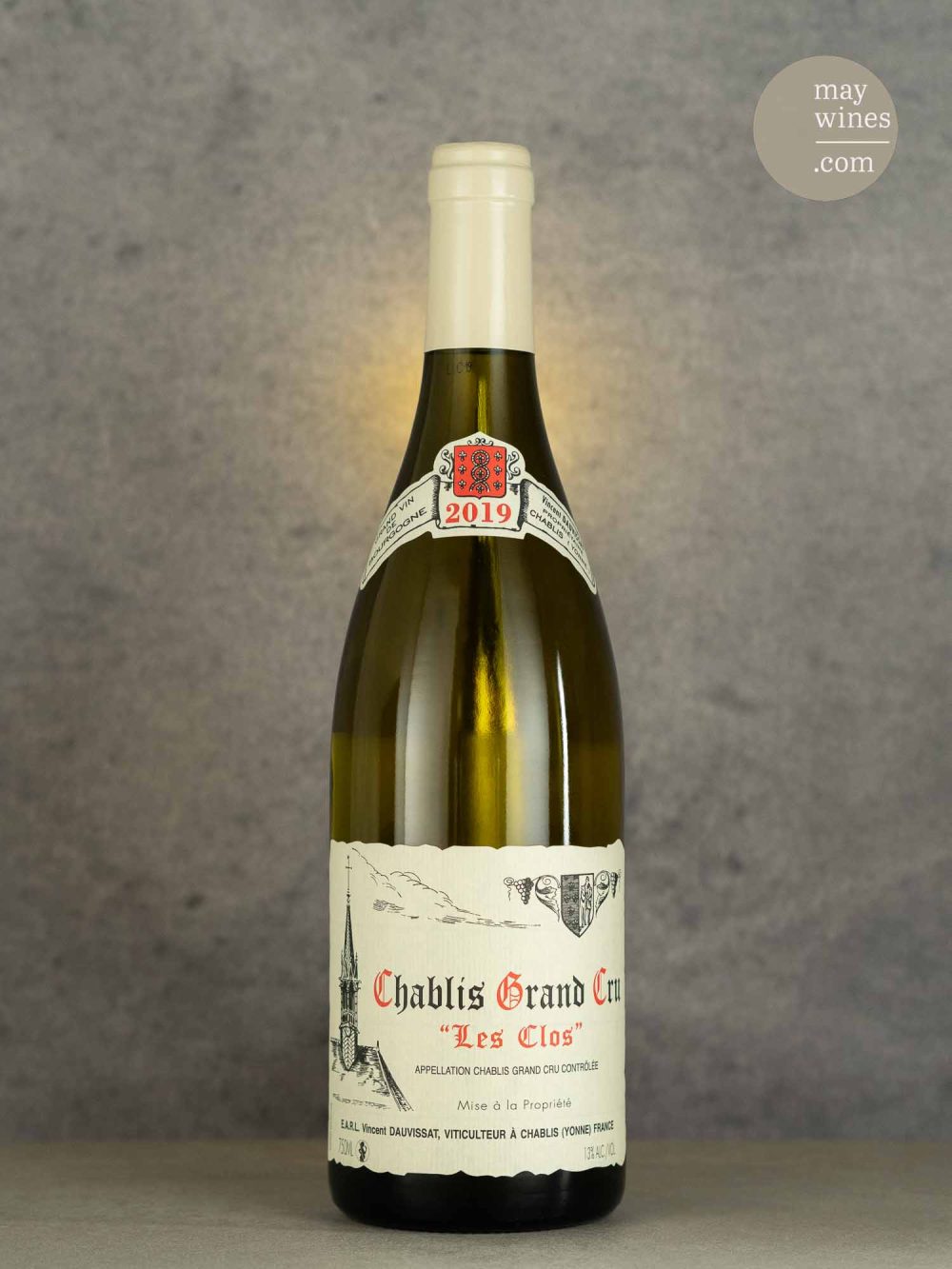 May Wines – Weißwein – 2019 Les Clos Grand Cru - Vincent Dauvissat