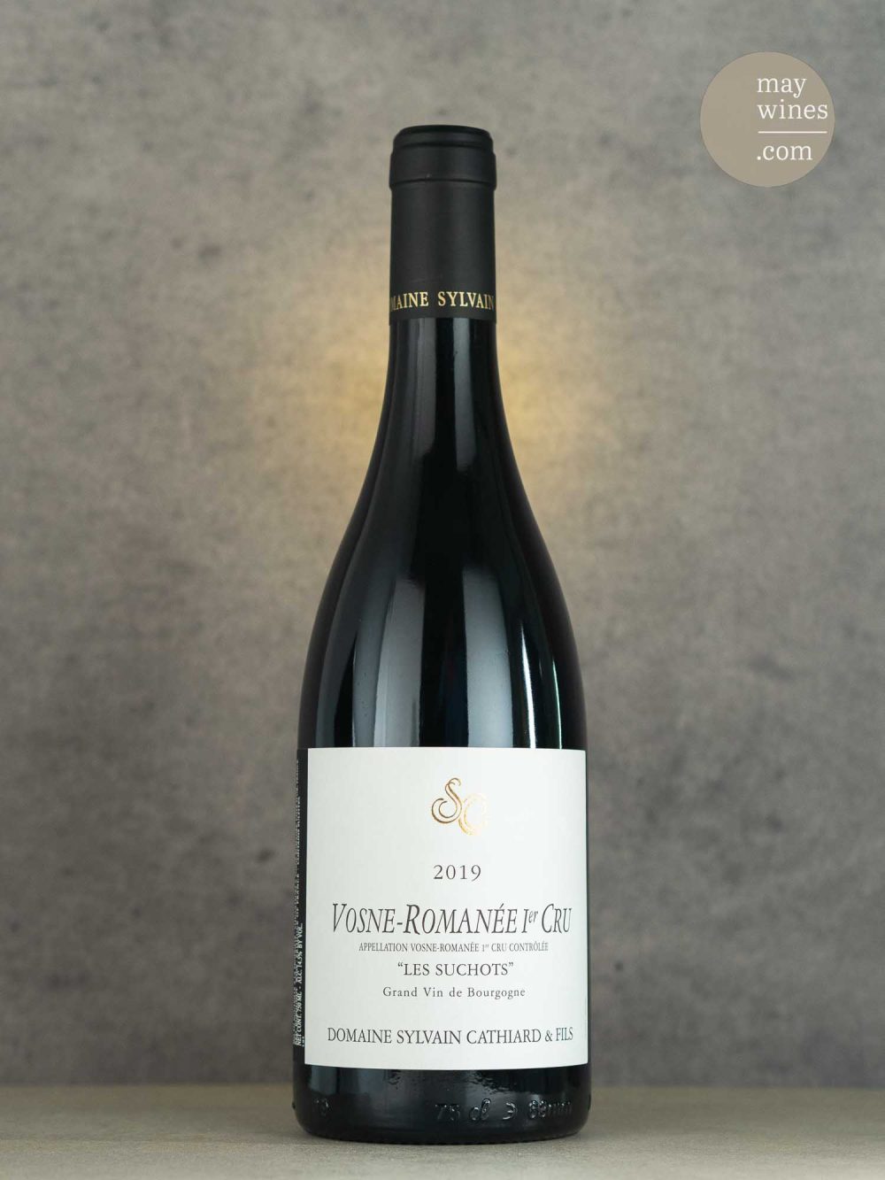 May Wines – Rotwein – 2019 Vosne-Romanée Les Suchots Premier Cru - Domaine Sylvain Cathiard et Fils