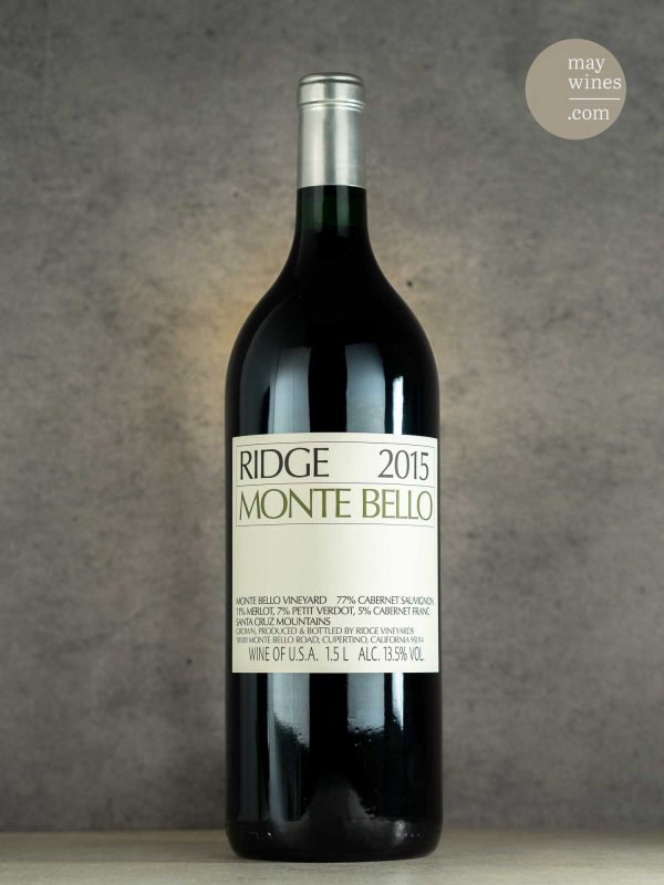 May Wines – Rotwein – 2015 Monte Bello - Ridge Vineyards