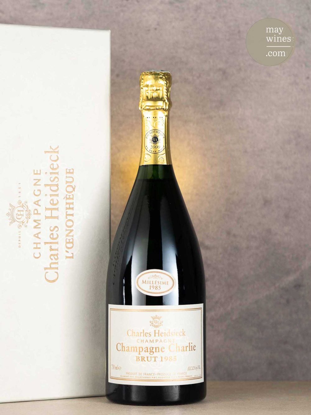 May Wines – Champagner – 1985 Champagne Charlie - Charles Heidsieck