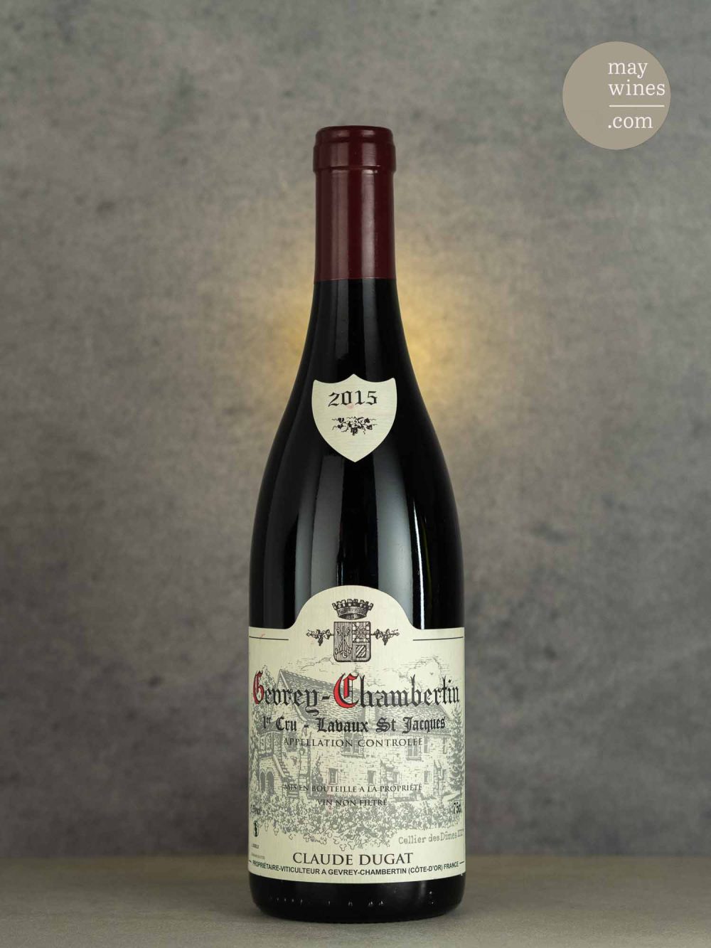 May Wines – Rotwein – 2015 Gevrey-Chambertin Lavaux Saint-Jacques Premier Cru - Claude Dugat