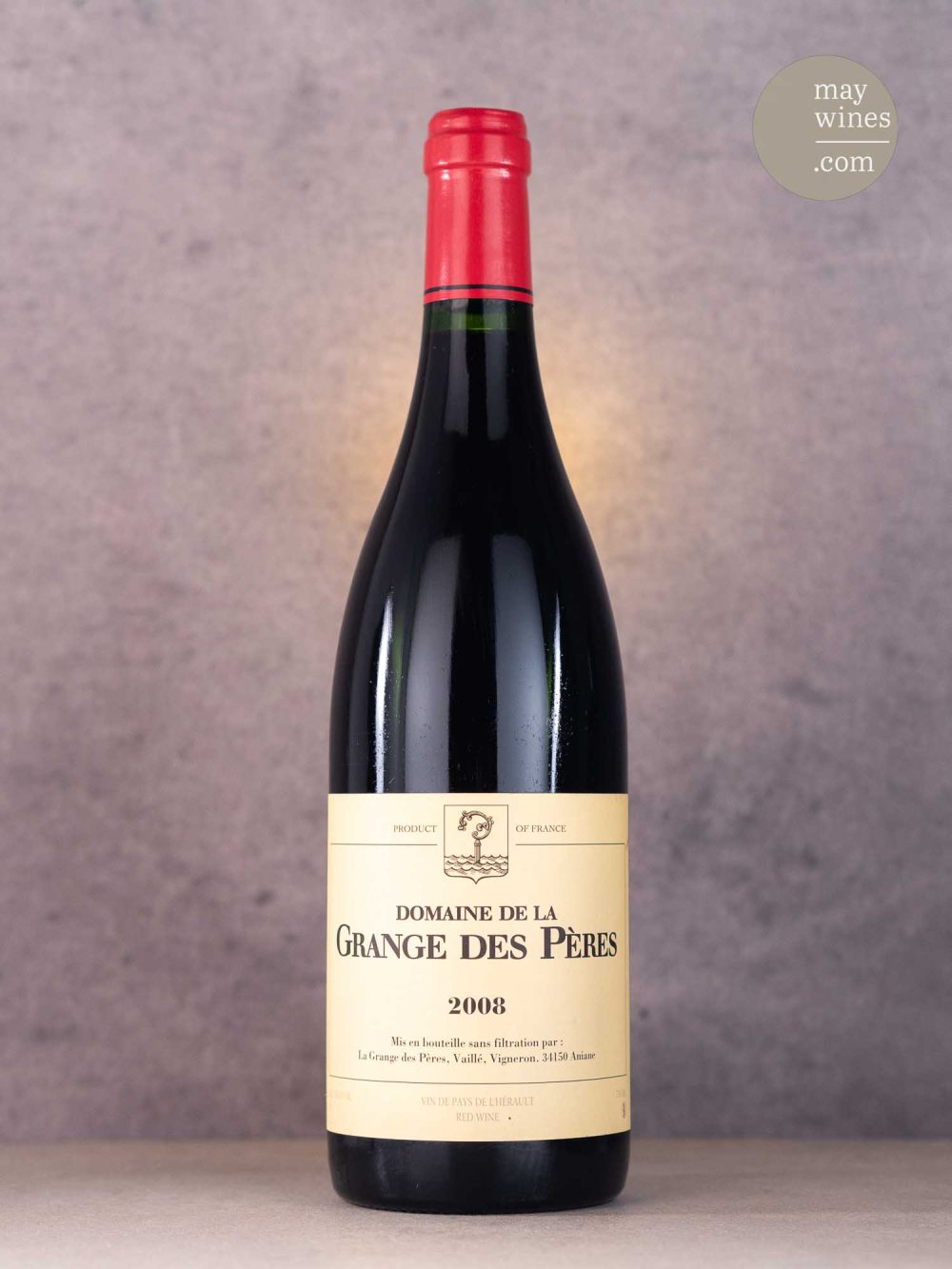 May Wines – Rotwein – 2008 Rouge - Domaine de la Grange des Pères