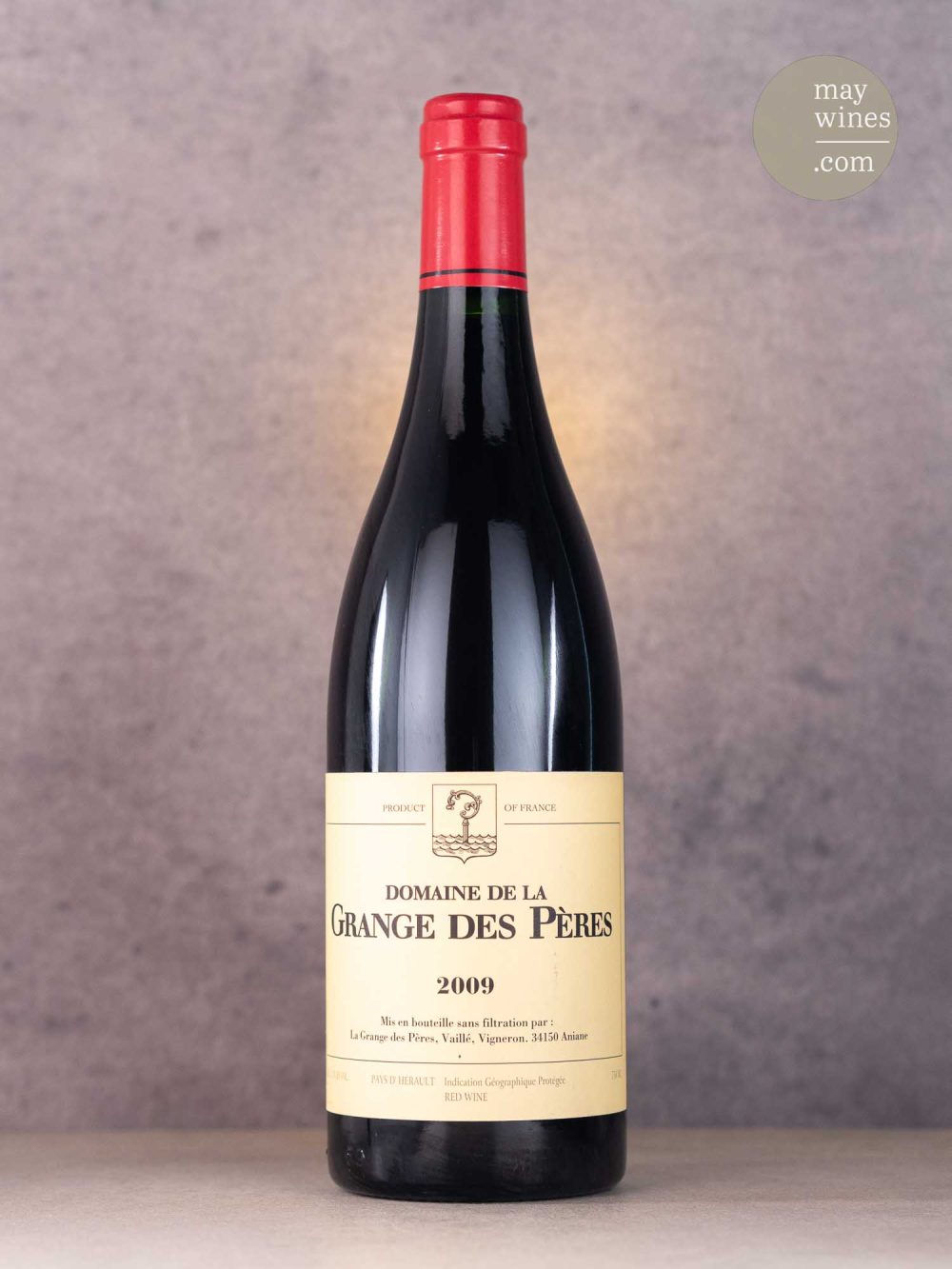 May Wines – Rotwein – 2009 Rouge - Domaine de la Grange des Pères