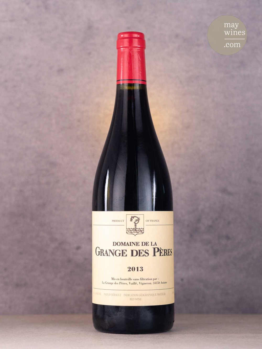 May Wines – Rotwein – 2013 Rouge - Domaine de la Grange des Pères