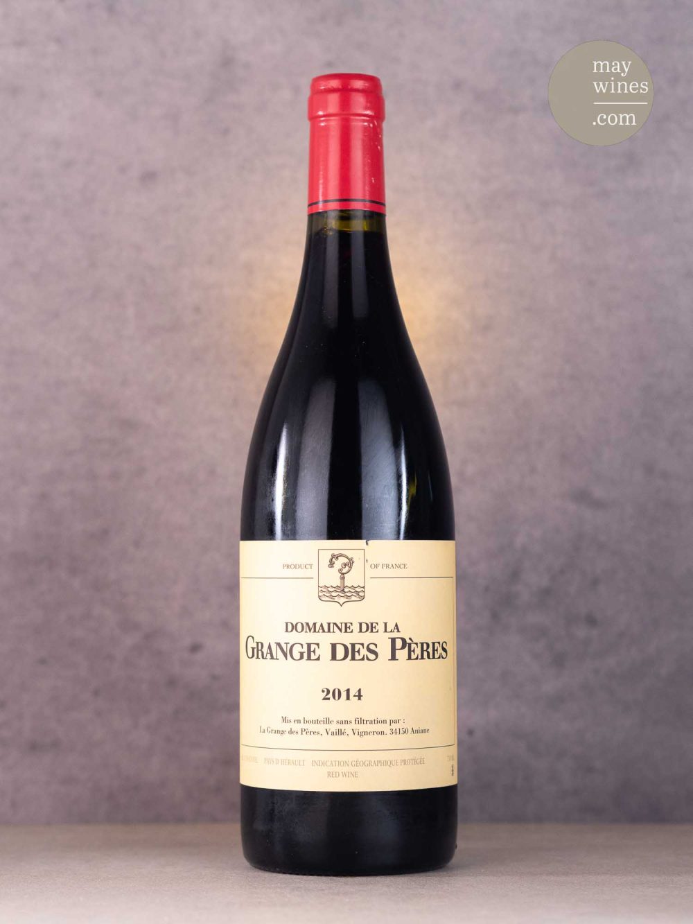 May Wines – Rotwein – 2014 Rouge - Domaine de la Grange des Pères