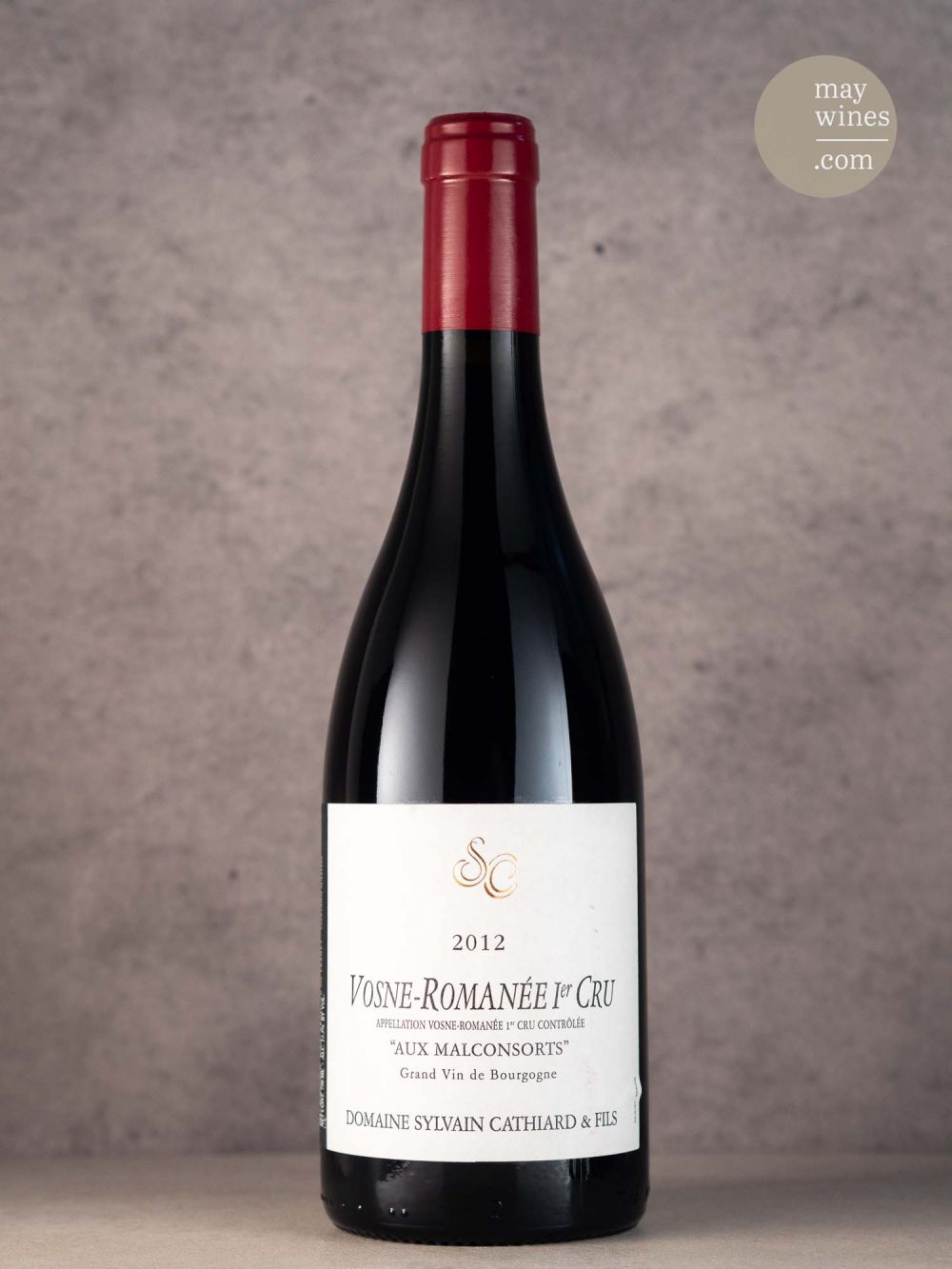 May Wines – Rotwein – 2012 Aux Malconsorts Premier Cru - Domaine Sylvain Cathiard et Fils