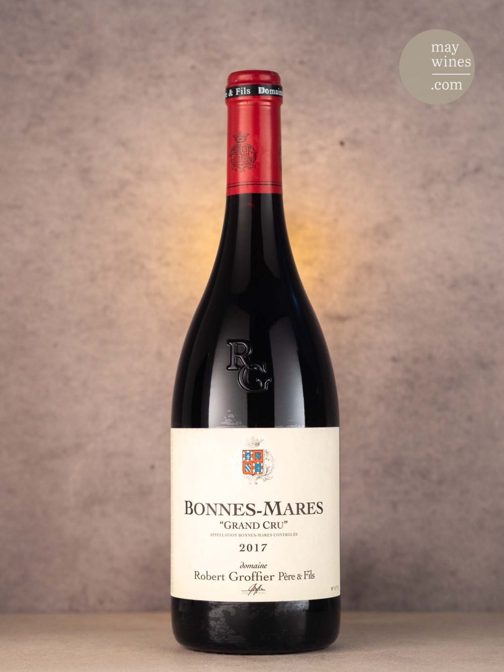 May Wines – Rotwein – 2017 Bonnes Mares Grand Cru - Domaine Robert Groffier Père & Fils