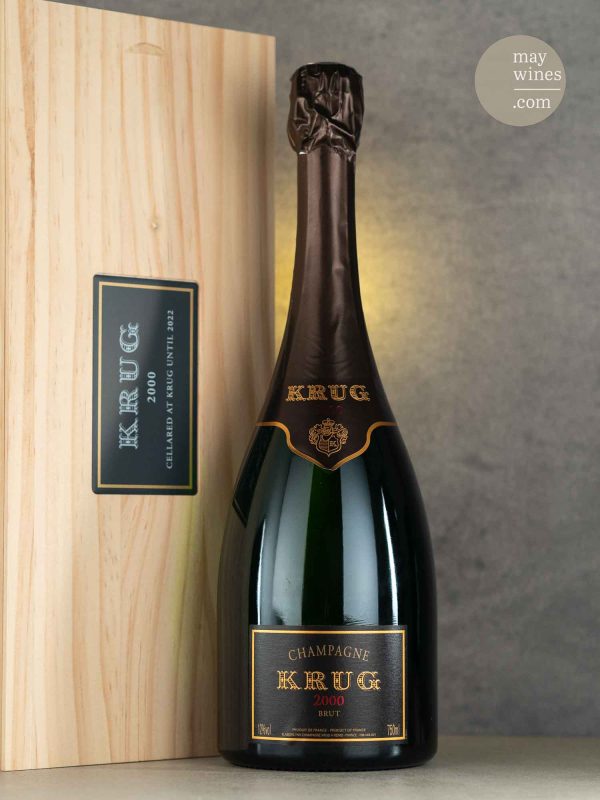 May Wines – Champagner – 2000 Vintage Brut - Back-Vintage - Krug